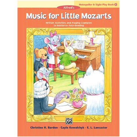 Music For Little Mozarts Notespeller & Sight-Play Book, Book 1